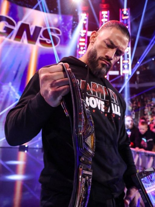 Roman Reigns Family Above All Black Hoodie