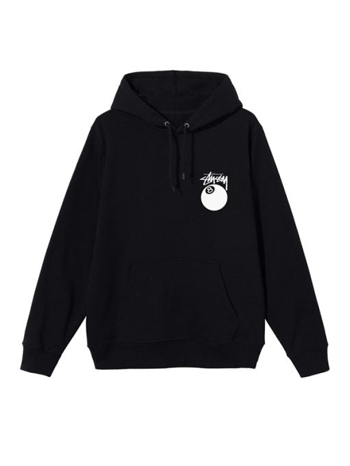 8 Ball Fleece White Hoodie