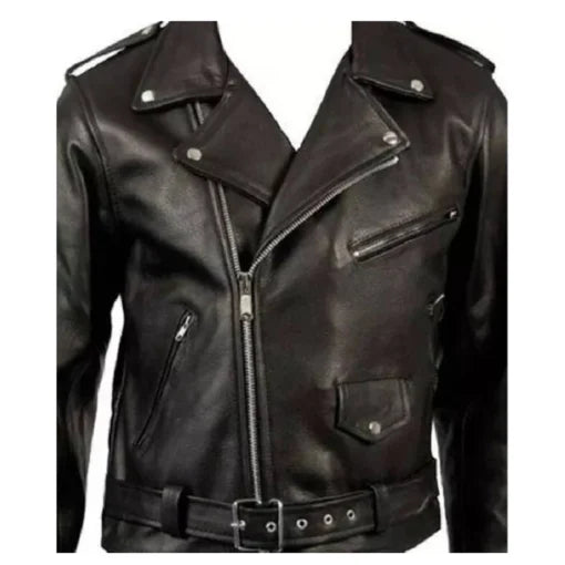 American Idol S23 Carrie Underwood Leather Black Jacket