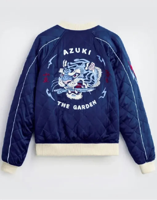 Azuki Twin Tigers Blue Jacket