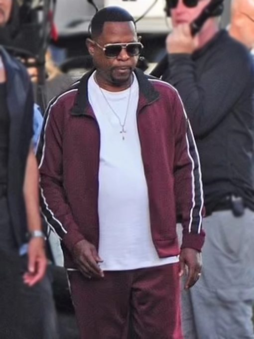 Bad Boys 4 Martin Lawrence Track Maroon Jacket