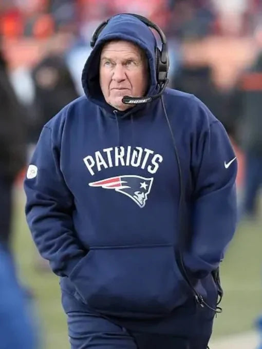 Bill Belichick Blue Hoodie