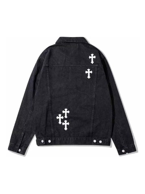 Chrome Hearts Denim Black Jacket