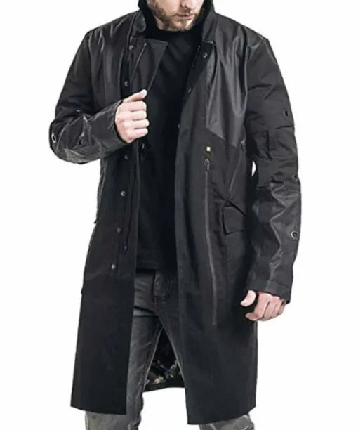 Deus Ex Mankind Divided Game Adam Jensen Black Coat