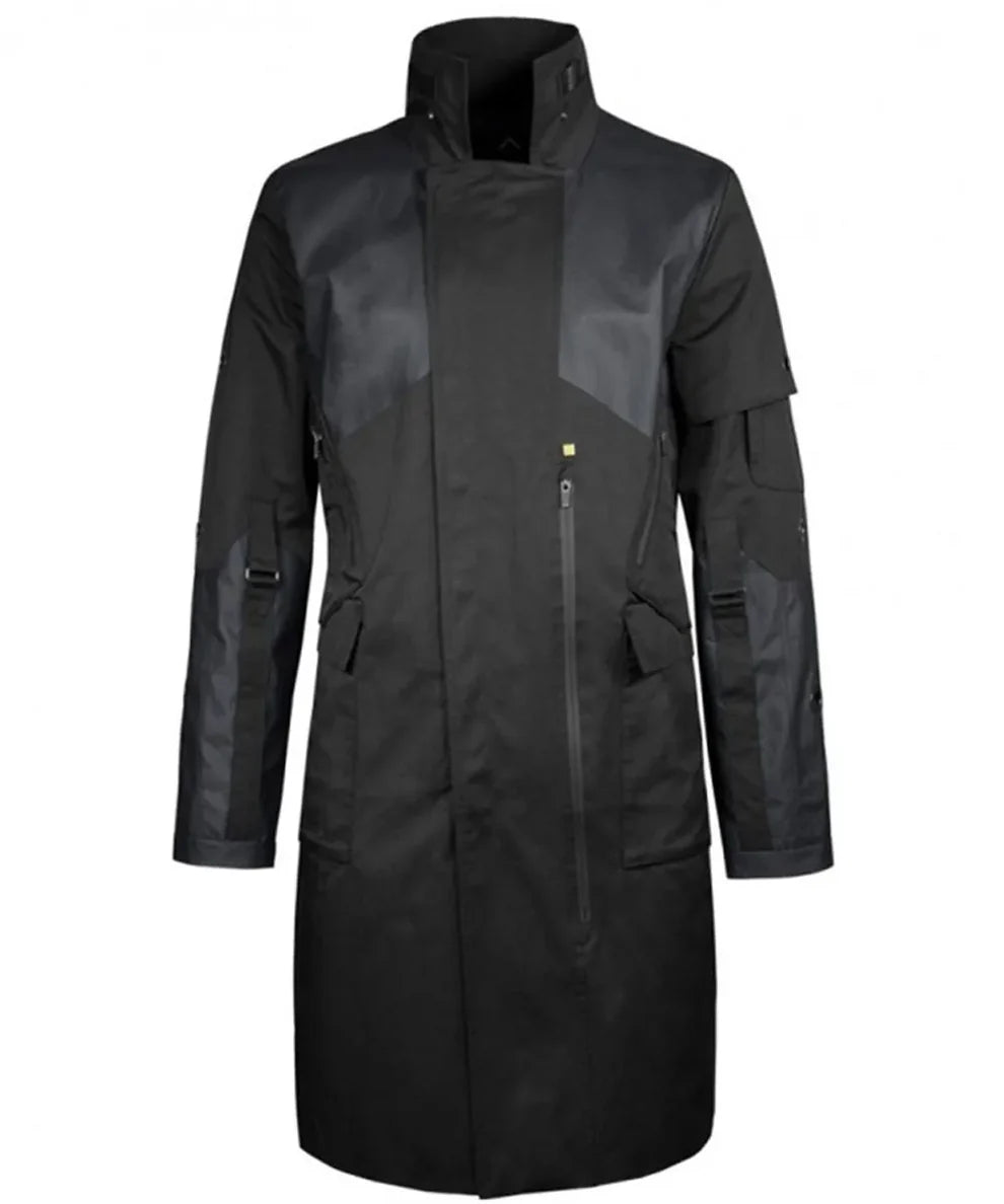 Deus Ex Mankind Divided Game Adam Jensen Black Coat