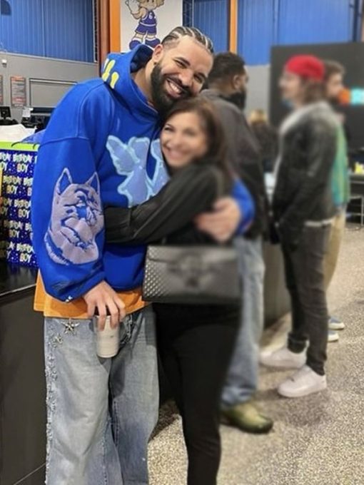 Drake Blue Fleece Hoodie