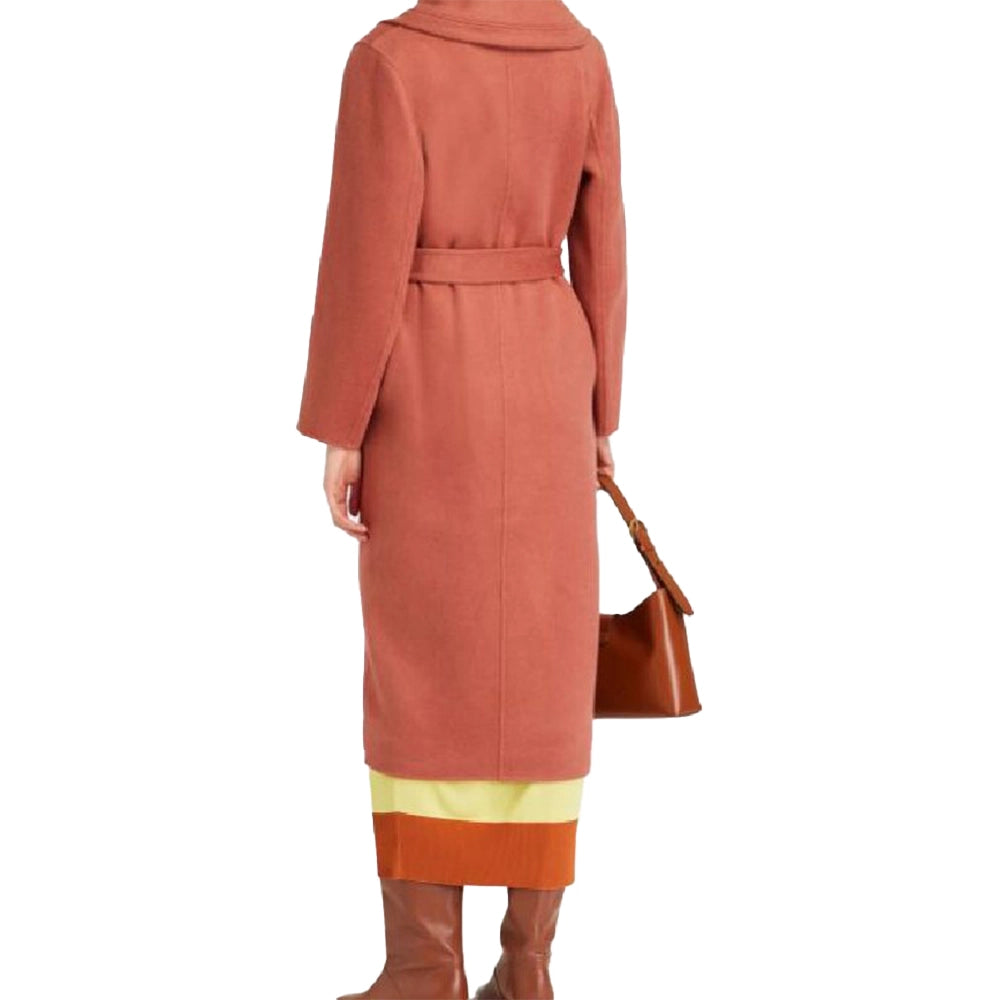 Found S2 Shanola Hampton Orange Wool Coat