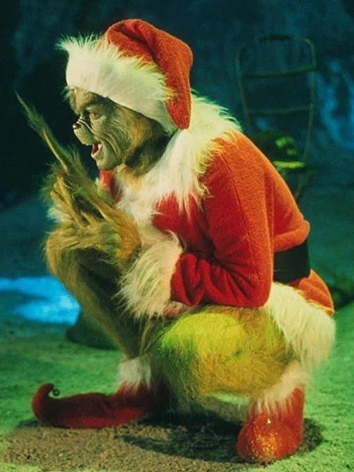 How the Grinch Stole Christmas Jim Carrey Red Coat