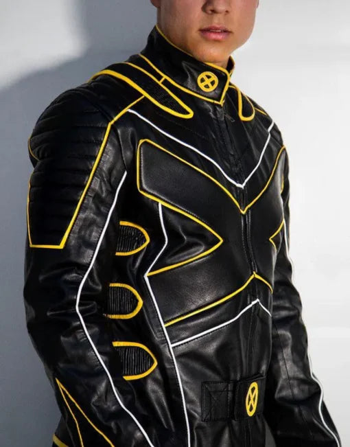 Hugh Jackman Wolverine Leather Black Jacket