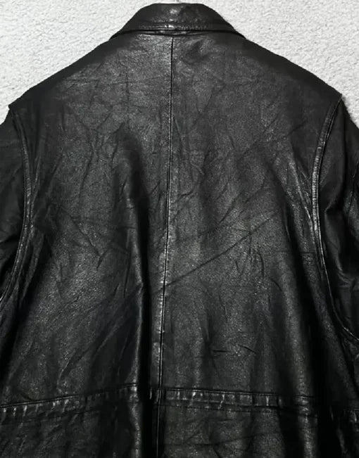 John Ashford Leather Black Jacket