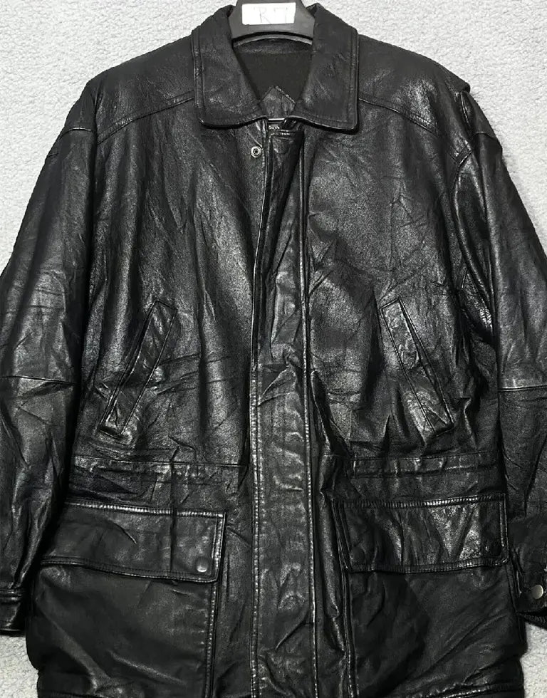 John Ashford Leather Black Jacket
