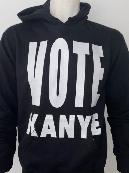 Kanye West Vote Kanye Black Hoodie