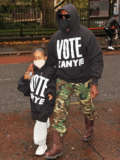 Kanye West Vote Kanye Black Hoodie