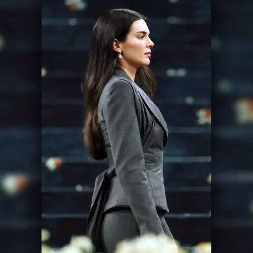 Kendall Jenner Met Gala Grey Blazer