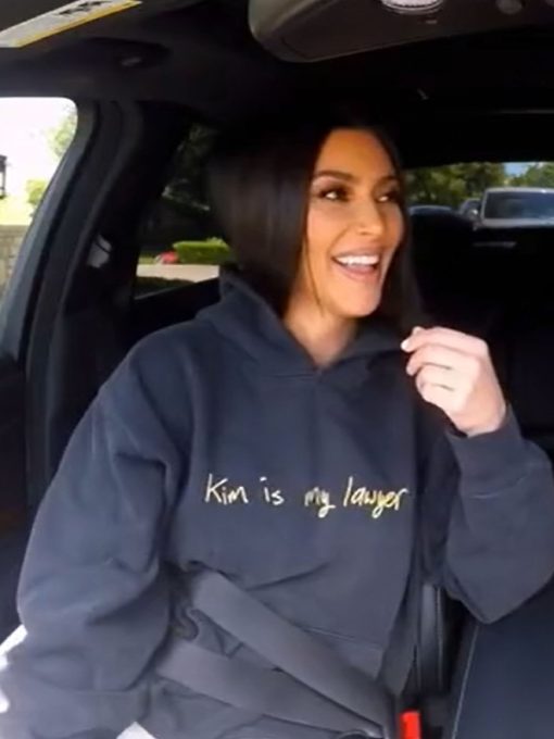 Kim Is My Lawyer Black Hoodie