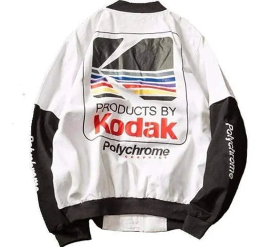 Kodak White and Grey Jacket