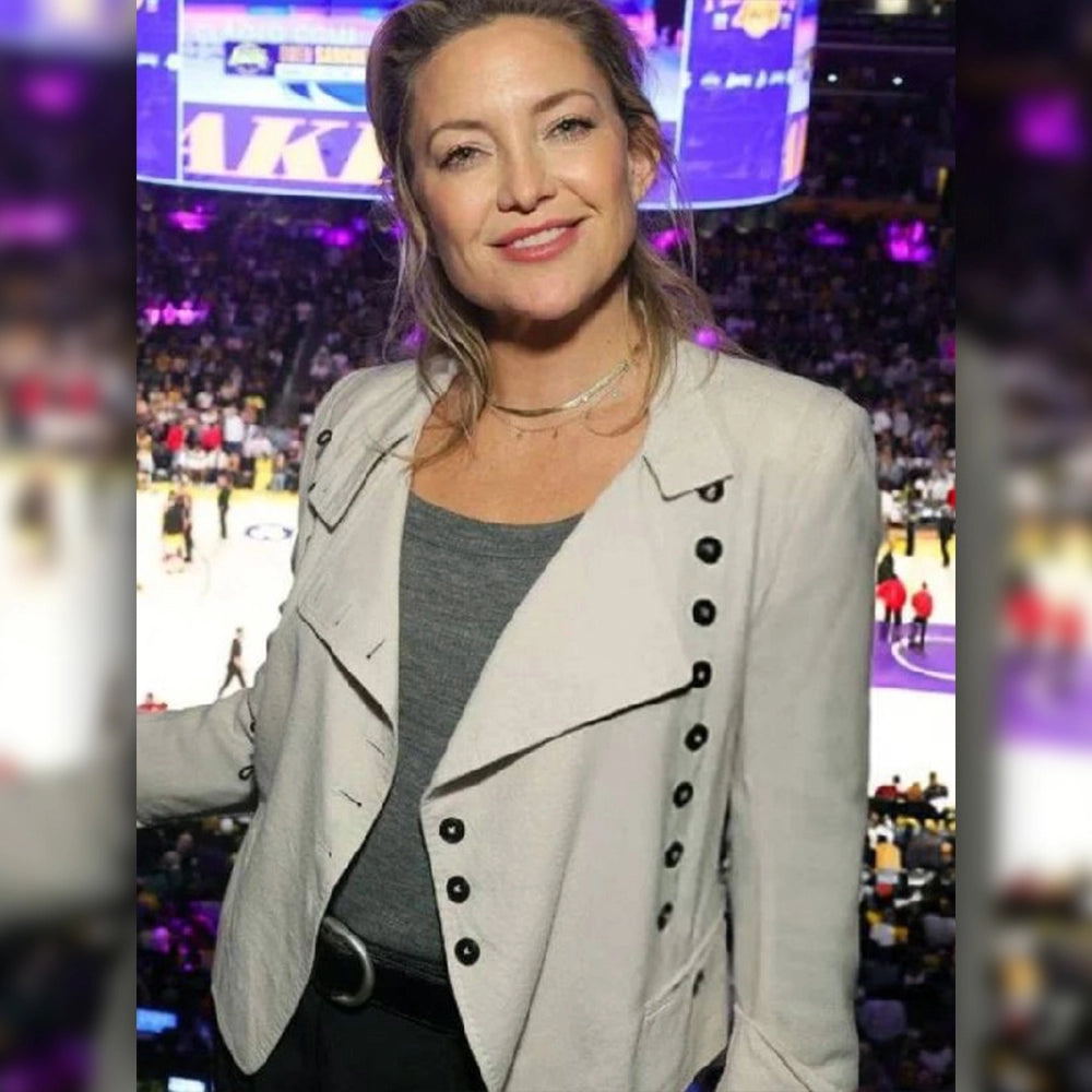 Lakers Game Kate Hudson Cotton Jacket