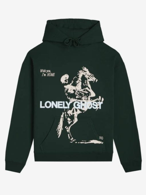 Lonely Ghost Blue Hoodie