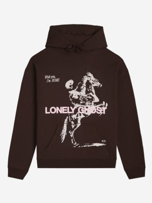 Lonely Ghost Blue Hoodie