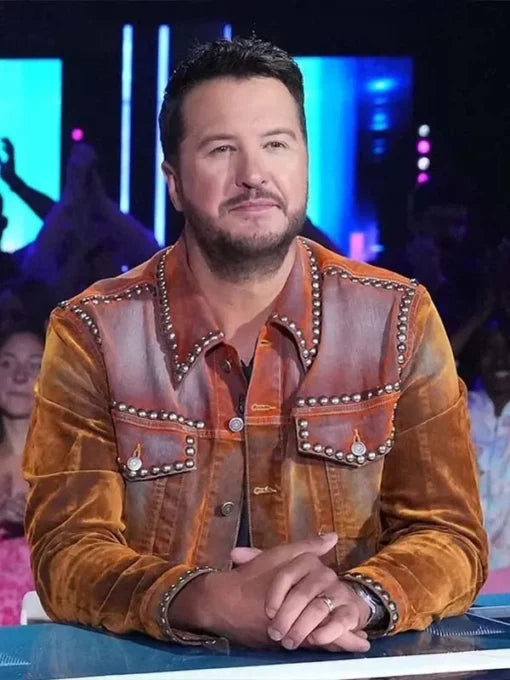 Luke Bryan American Brown Idol Jacket