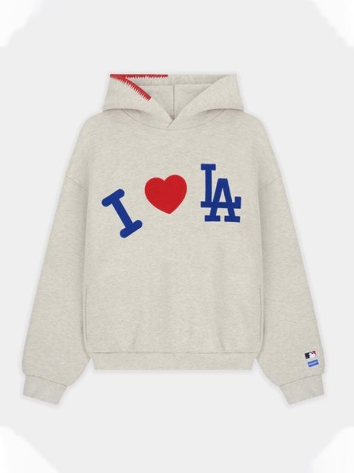 MadHappy x Dodgers I LOVE LA Grey Hoodie
