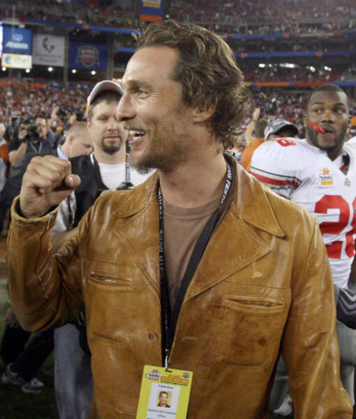 Matthew Mcconaughey Leather Jacket