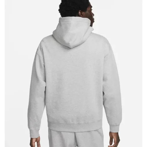 Nike Solo Swoosh Grey Hoodie