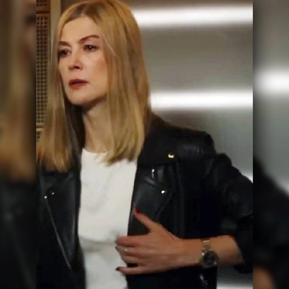 Now You See Me 3 Rosamund Pike Black Jacket