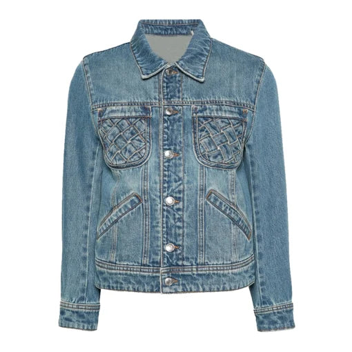 On The Neighborhood Gemma Denim Blue Jacket