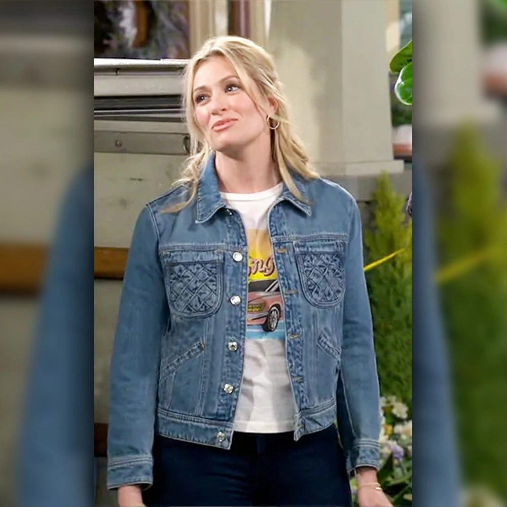 On The Neighborhood Gemma Denim Blue Jacket
