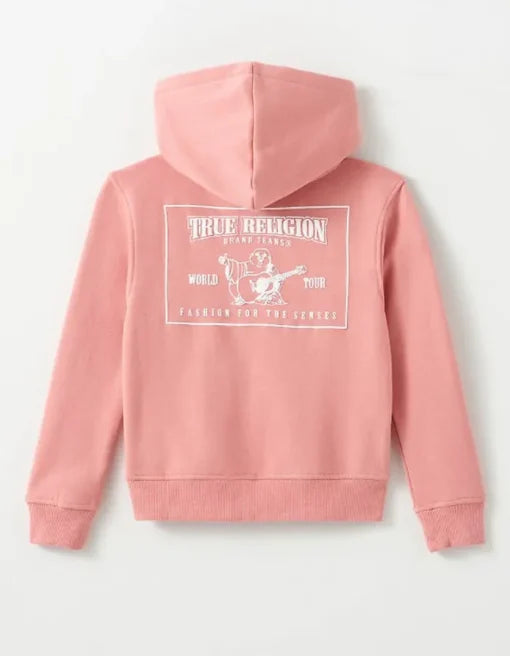 Pink True Religion Fleece Jacket