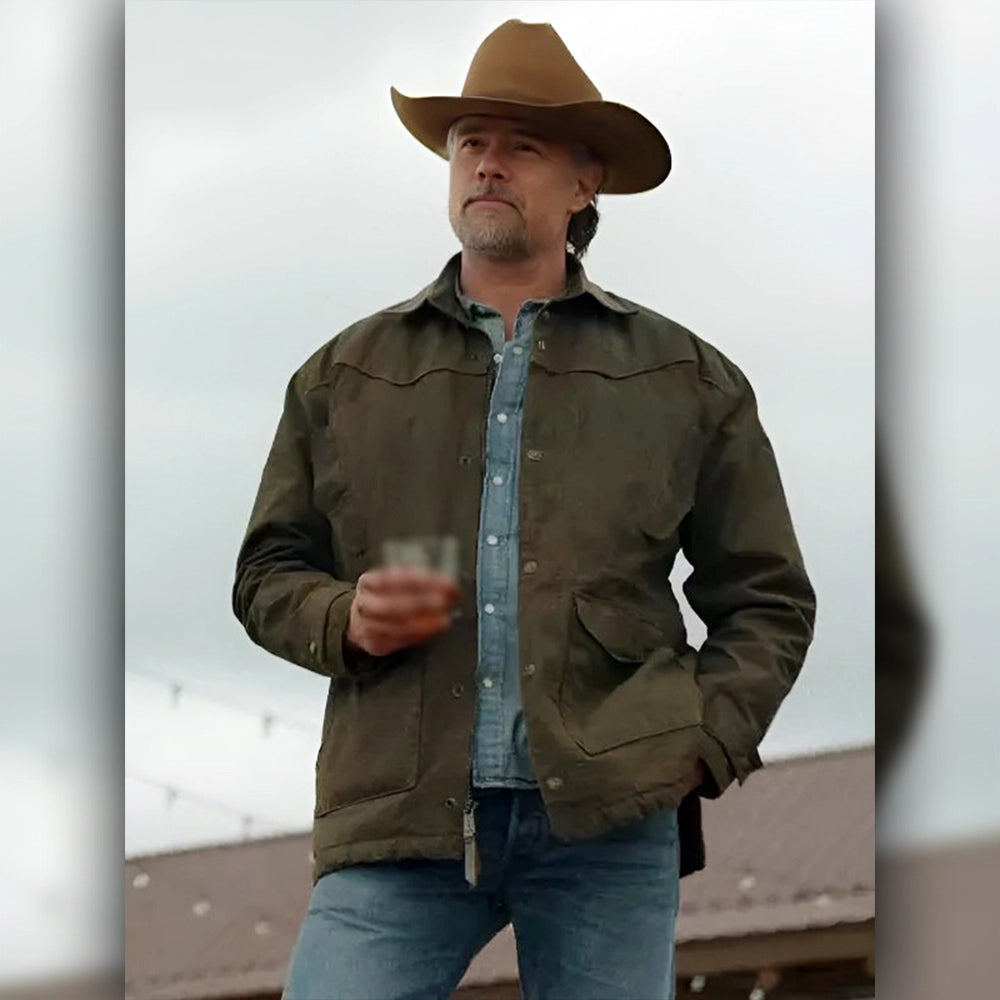 Ransom Canyon Staten Kirkland Green Cotton Jacket