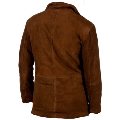 Robert Taylor Sheriff Suede Brown Jacket
