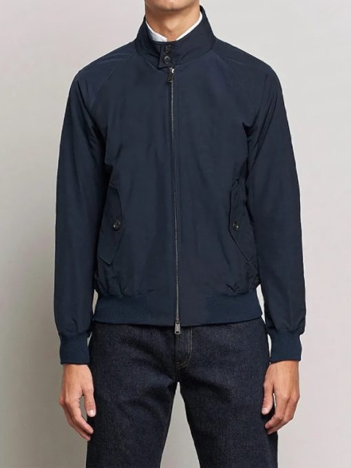 Steve Mcqueen Harrington Blue Jacket