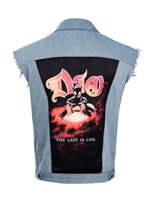 Stranger Things Eddie Munson Denim Blue Vest