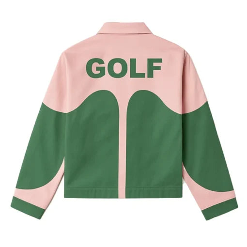 TTC X Nike Varsity Pink and Green Jacket