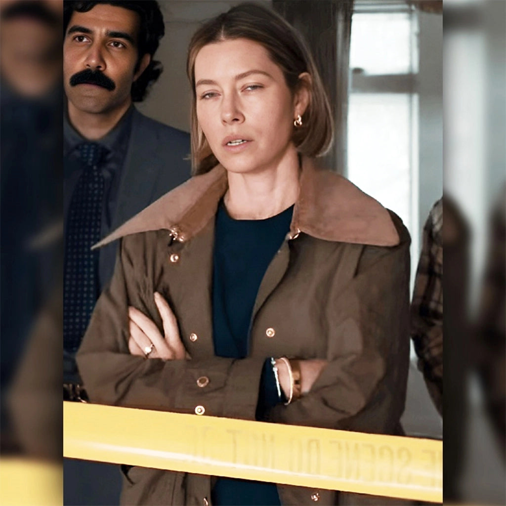 The Better Sister Jessica Biel Cotton Jacket