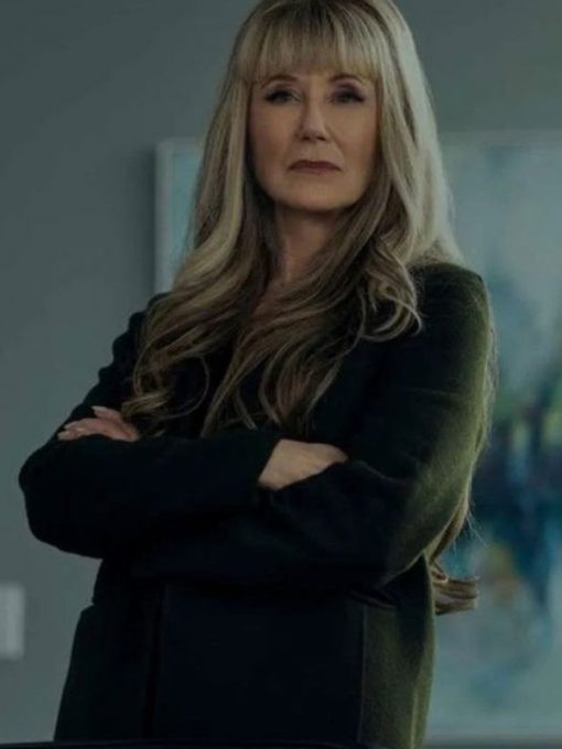 The Fall of the House of Usher 2023 Mary McDonnell Black Coat