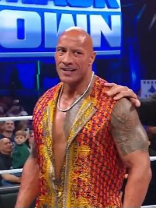 The Rock WWE Smackdown Cotton Vest