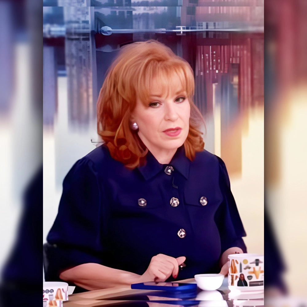 The View 2025 Joy Behar Crop Cotton Jacket