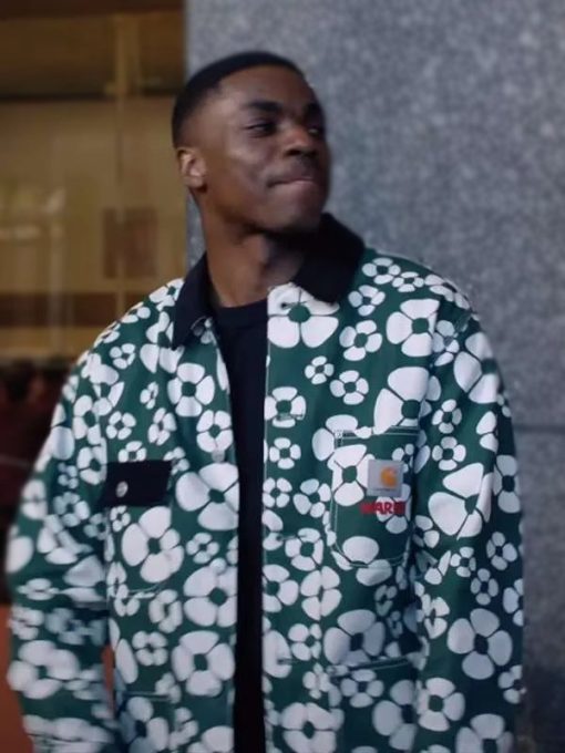 The Vince Staples Show Vince’s Floral Print Green Jacket