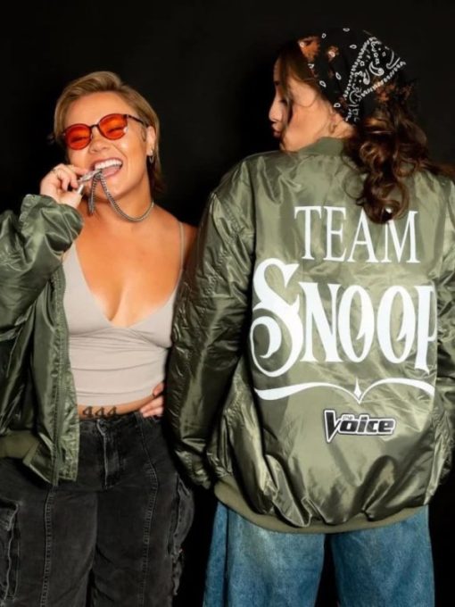 The Voice S26 Team Snoop Green Jacket