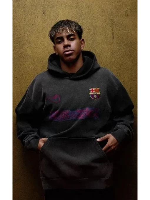 Travis Scott Barcelona Black Hoodie