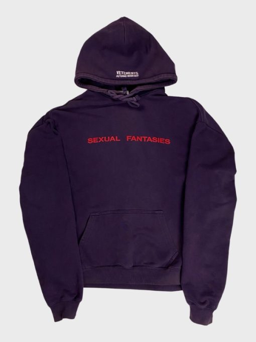 Vetements Purple Hoodie