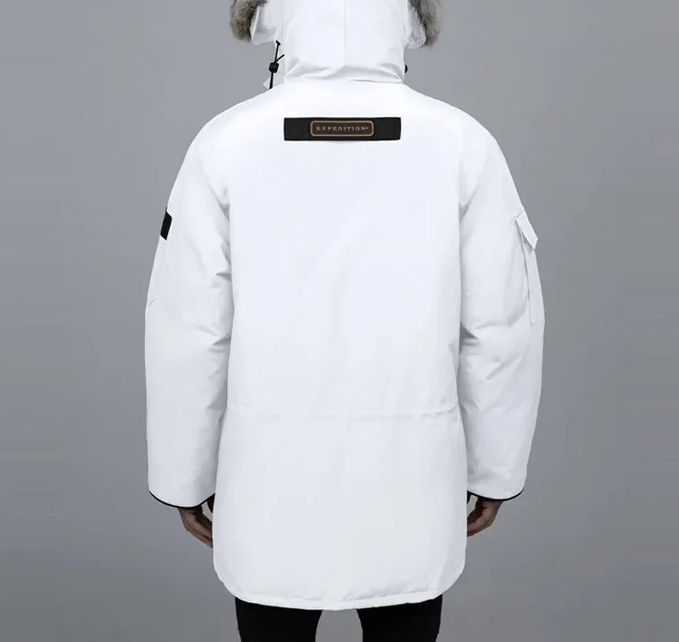 White Canada Goose Jacket