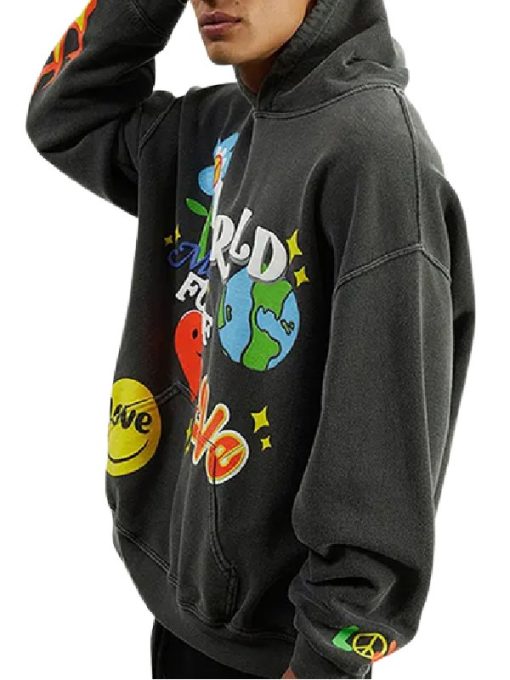 World Of Love Grey Hoodie