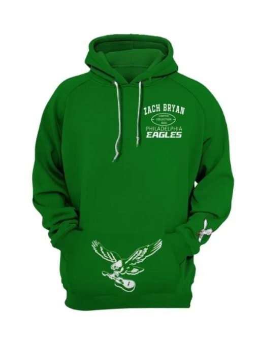 Zach Bryan Eagles Fleece Hoodie