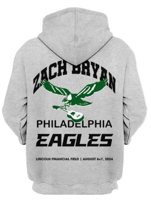 Zach Bryan Eagles Fleece Hoodie