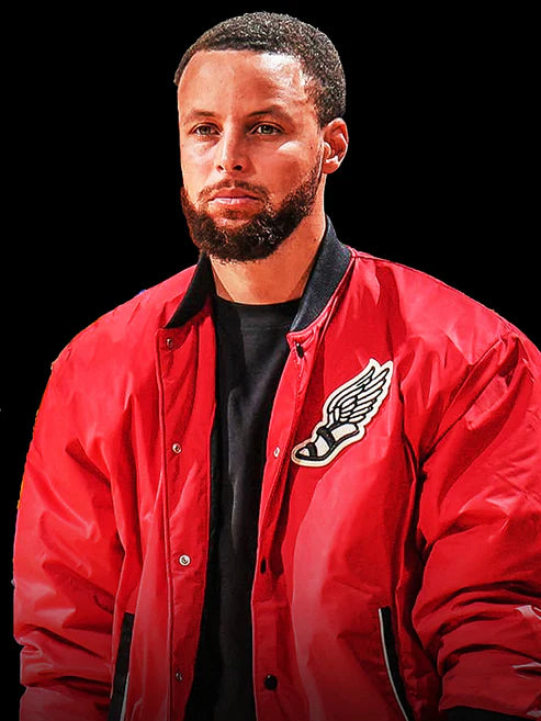 Steph Curry Red Jacket